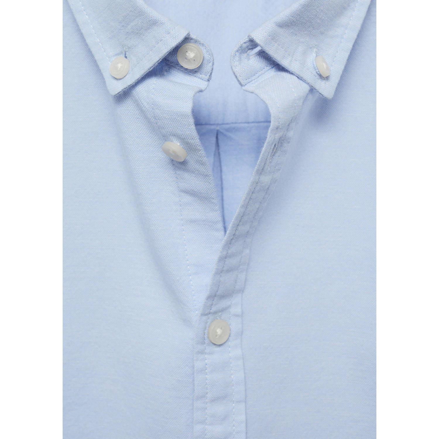 Mango Kids blouse lichtblauw