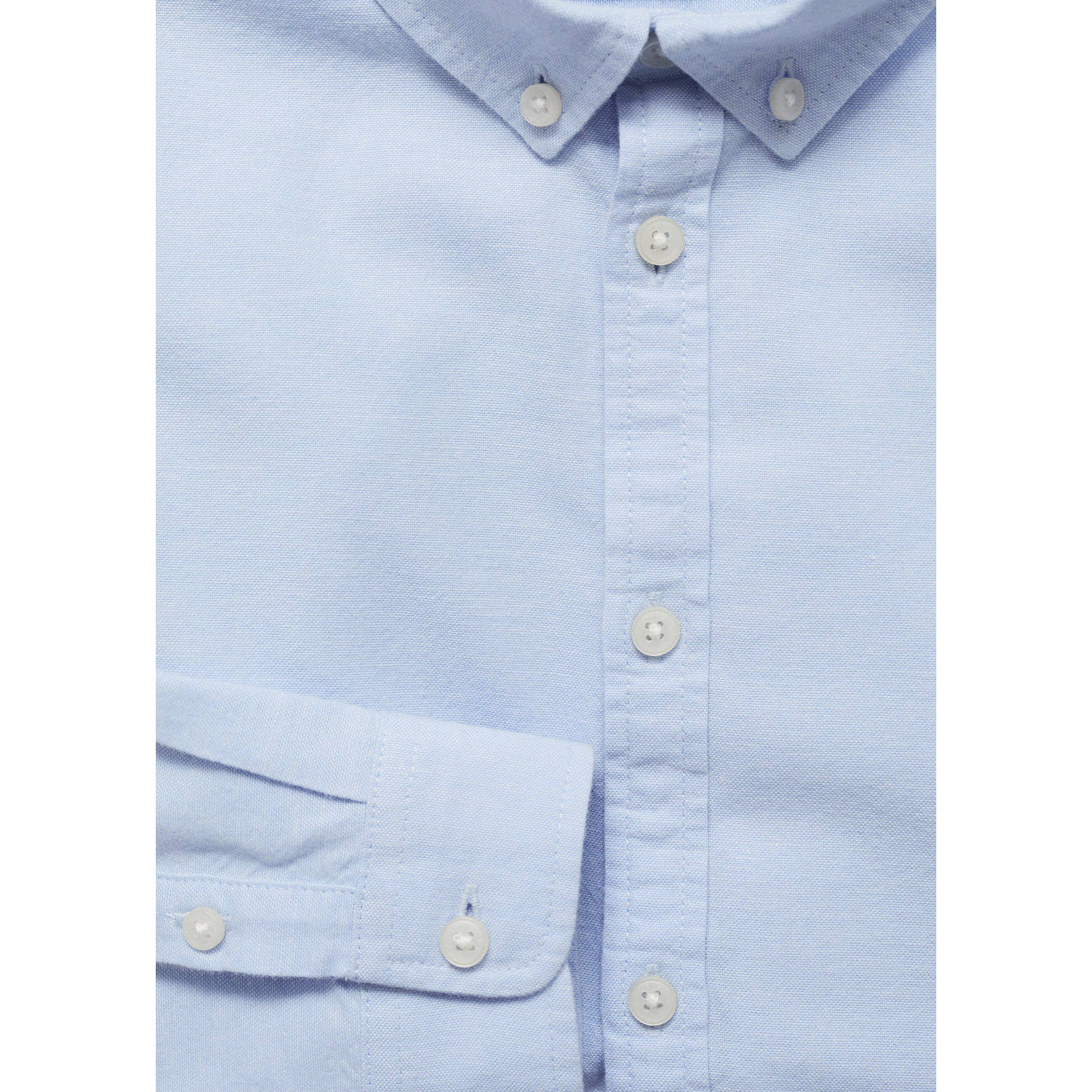 Mango Kids blouse lichtblauw