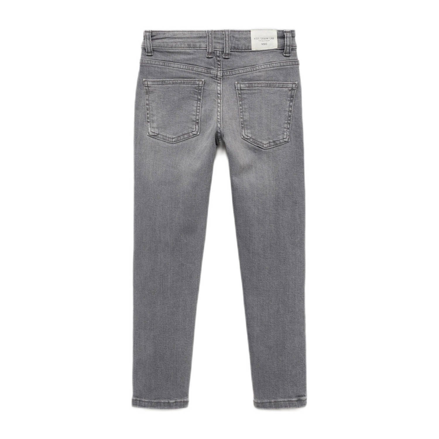 Mango Kids regular fit jeans grey denim
