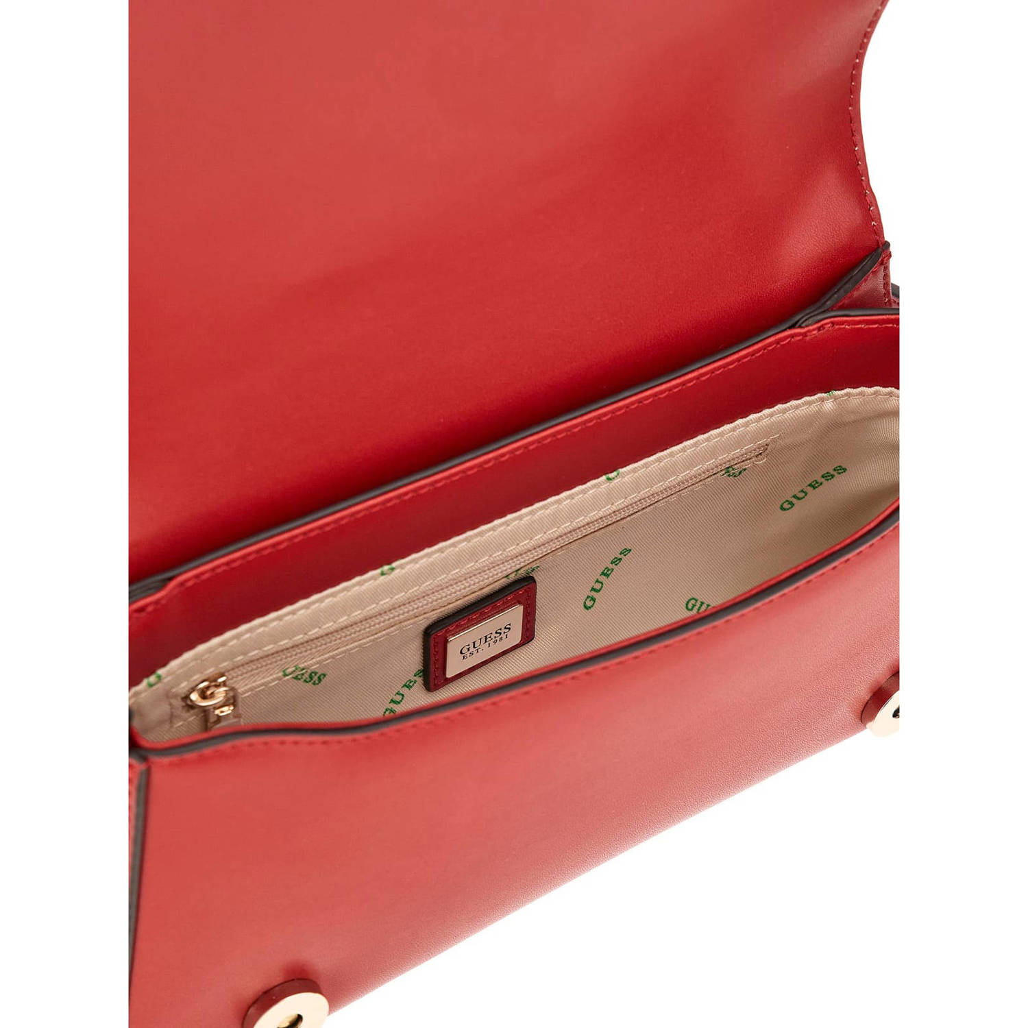 GUESS schoudertas Mietta rood