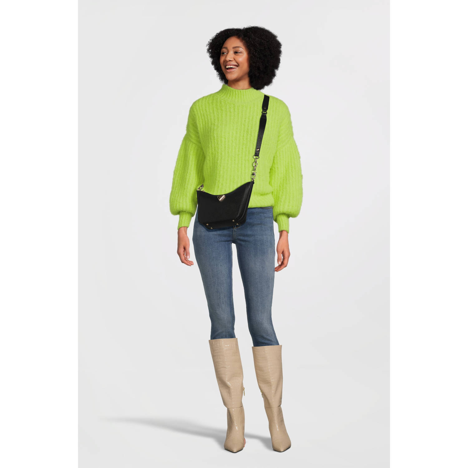 GUESS schoudertas Gloriana zwart