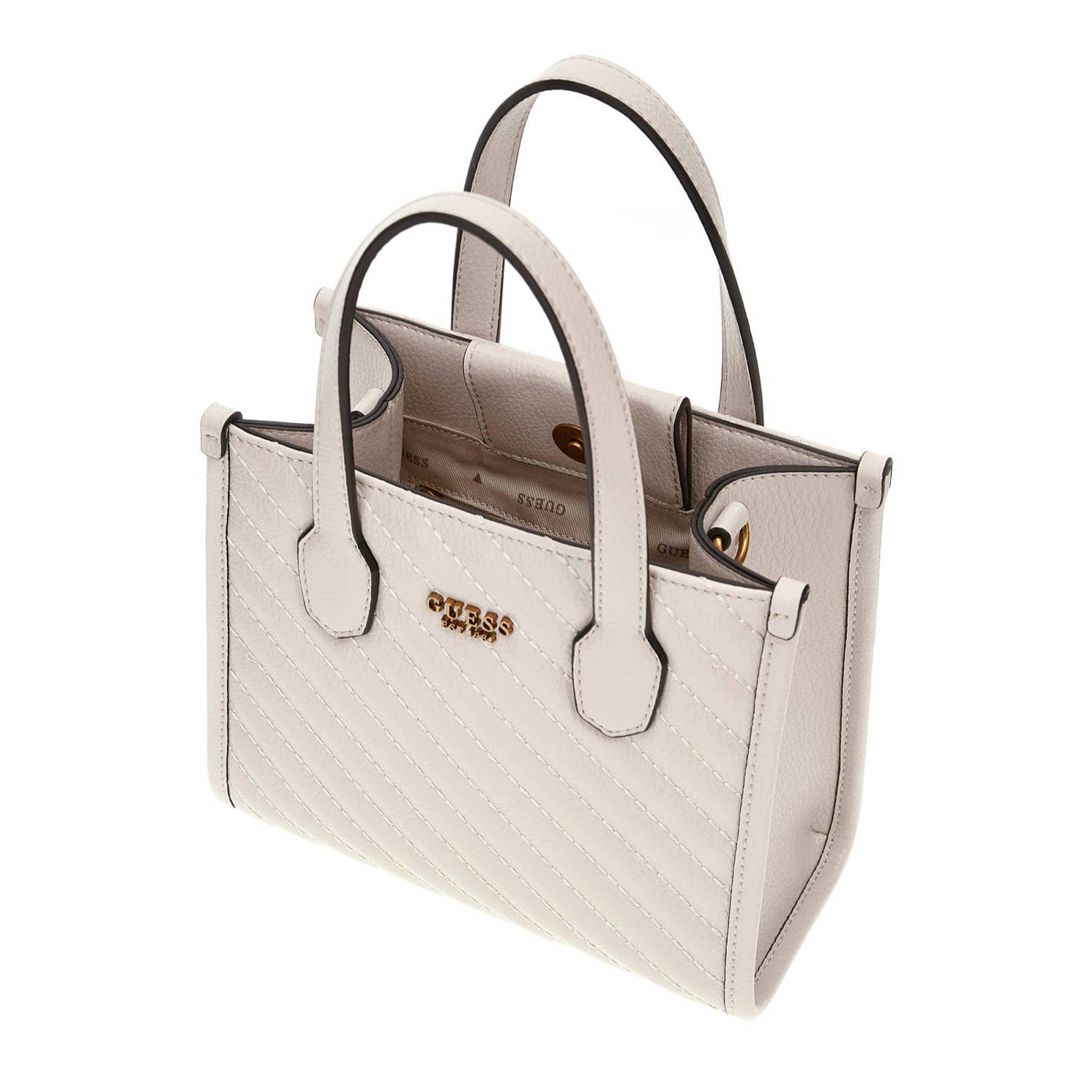 GUESS mini shopper Silvana ecru