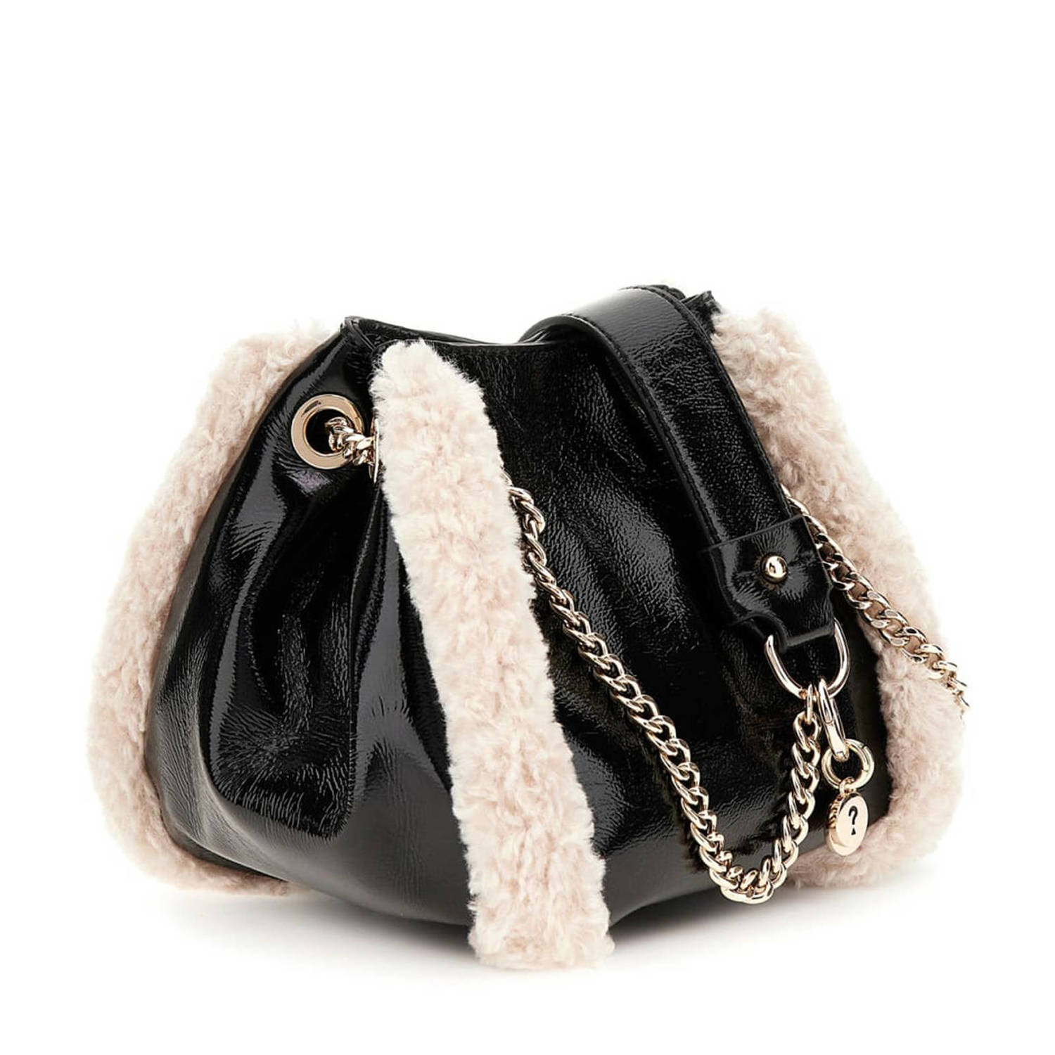 GUESS crossbody tas Davika zwart