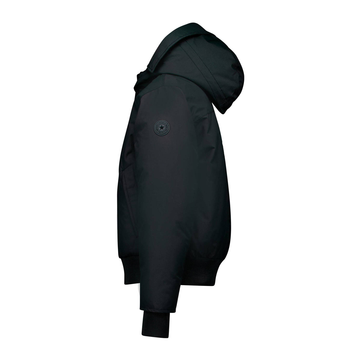 Airforce winterjas zwart