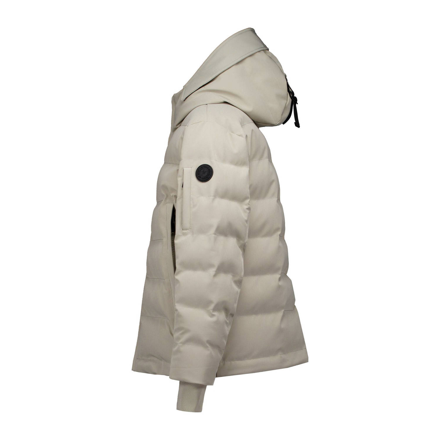 Airforce gewatteerde winterjas beige