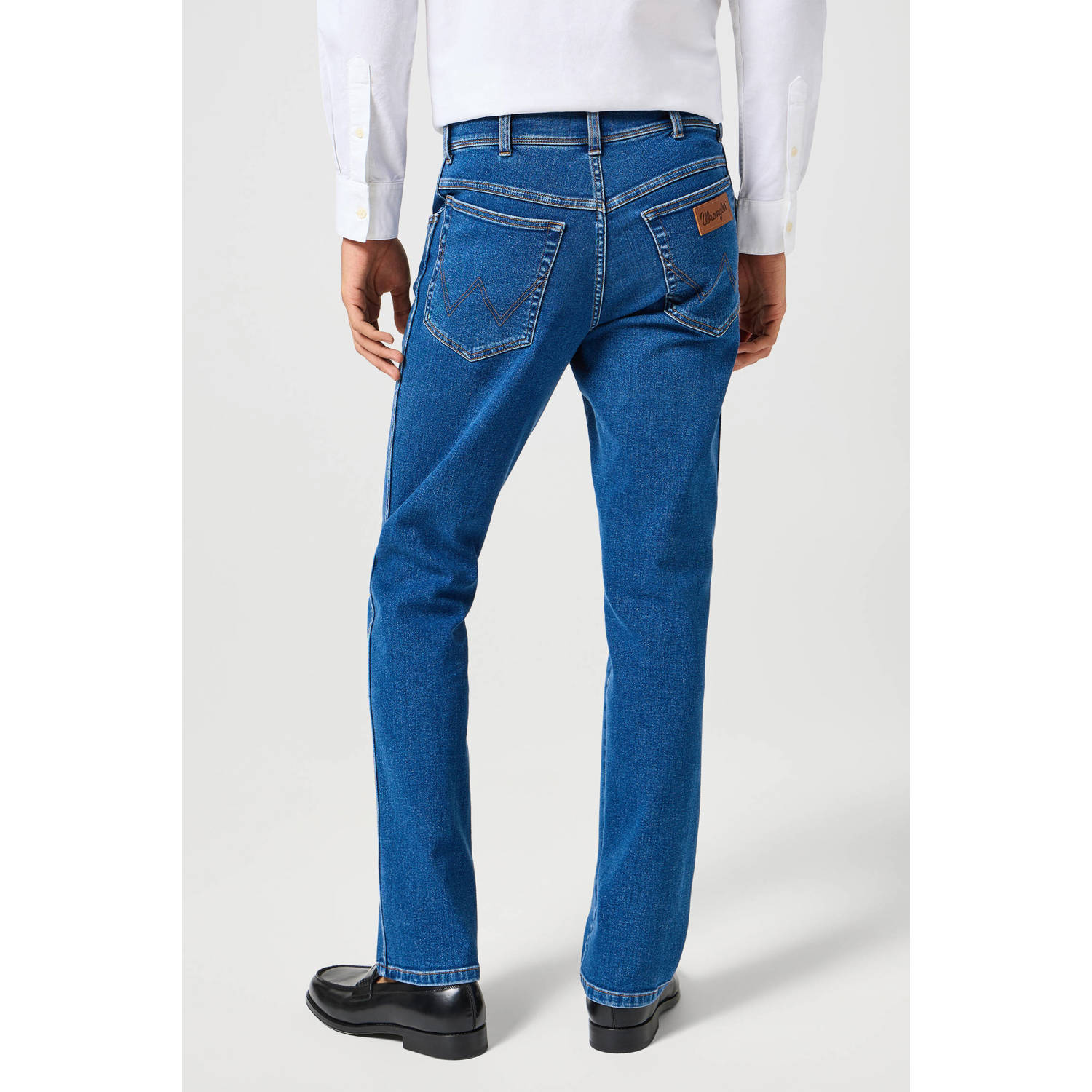 Wrangler TEXAS straight leg jeans midnight shadow