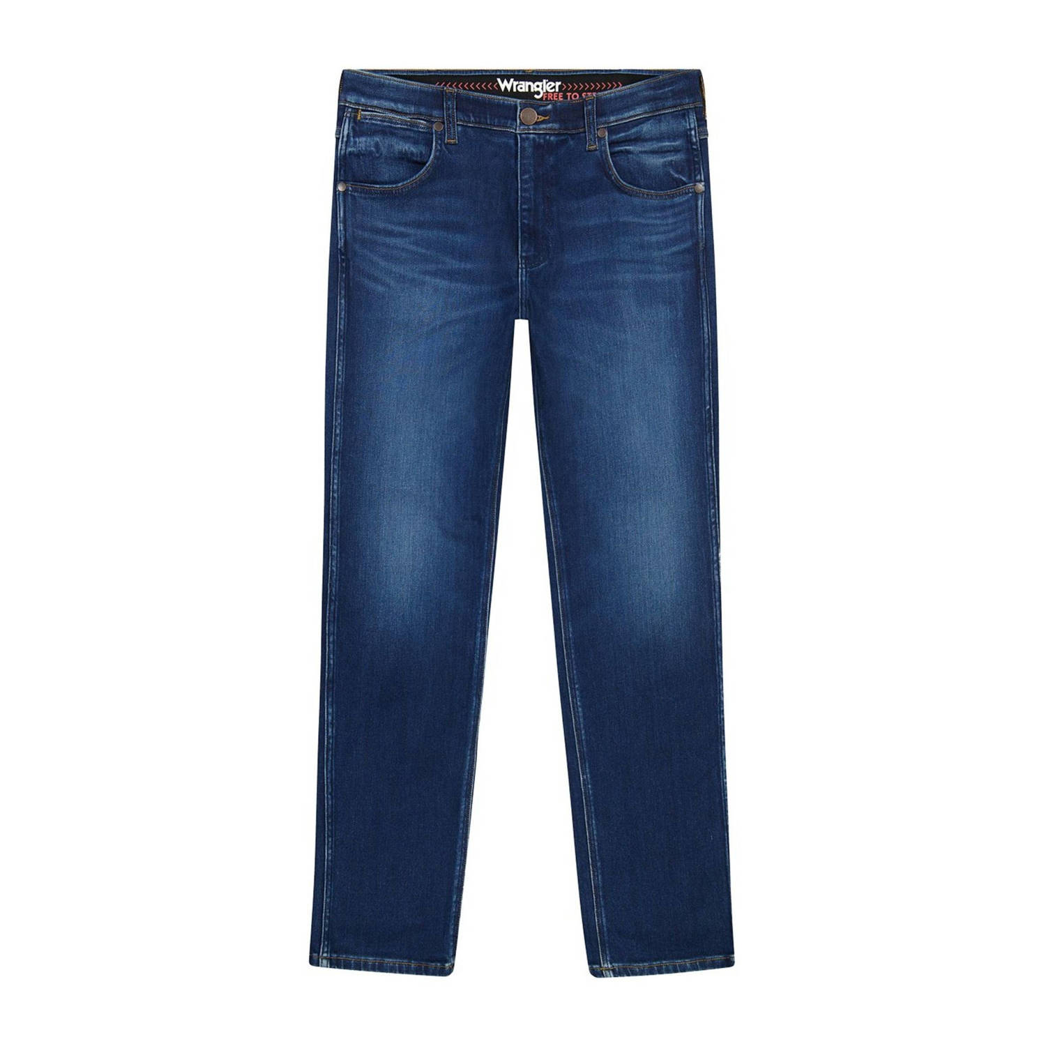 Wrangler Straight jeans GREENSBORO FREE TO STRETCH Vrij om te rekken materiaal