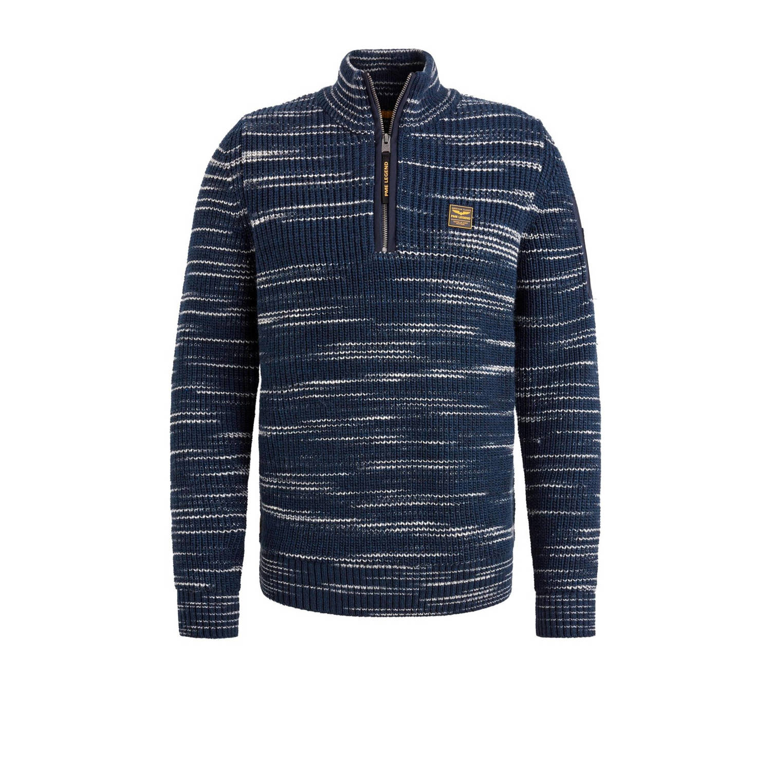 PME Legend Ritssluiting Wollen Mix Jas Green Heren