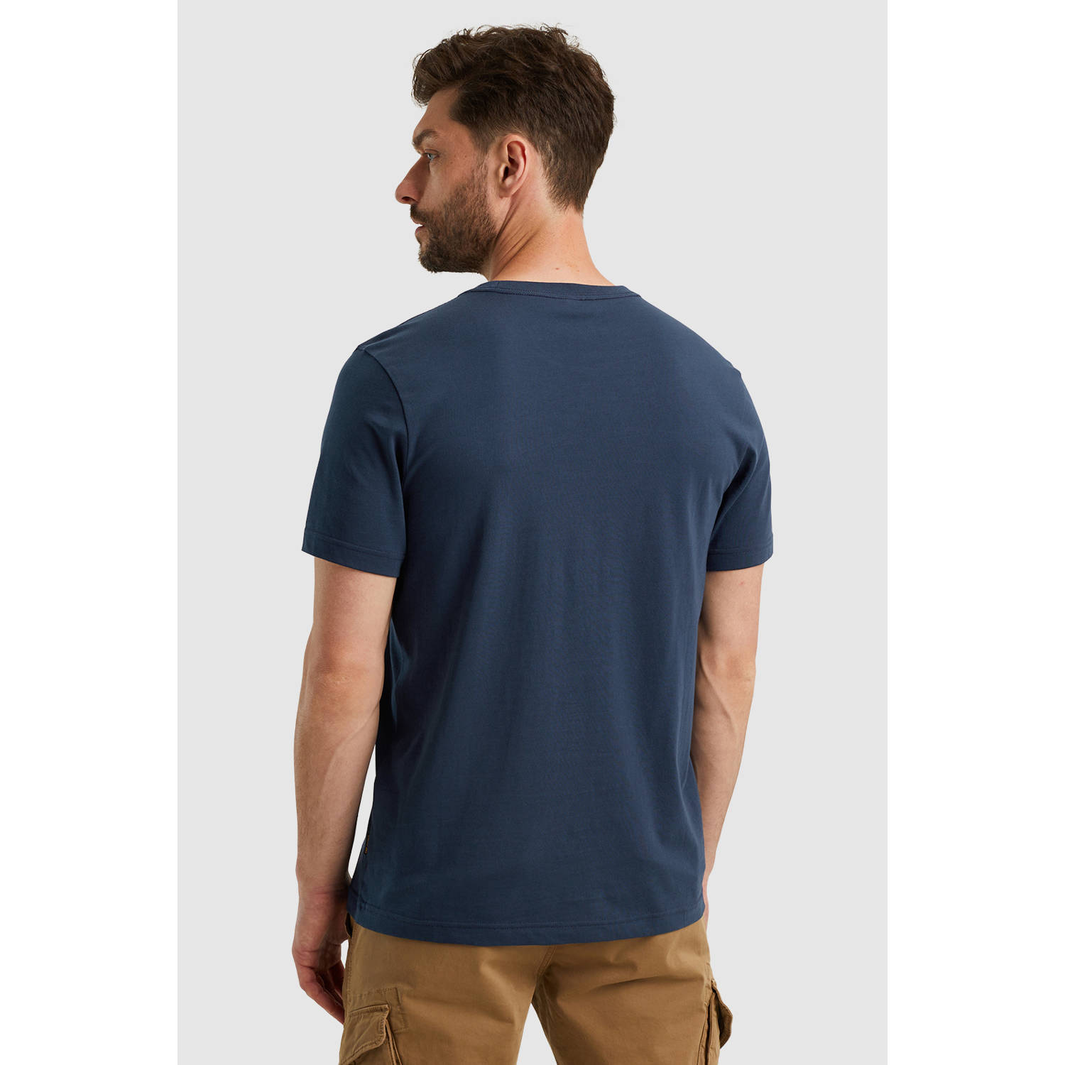 PME Legend T-shirt met logo blauw