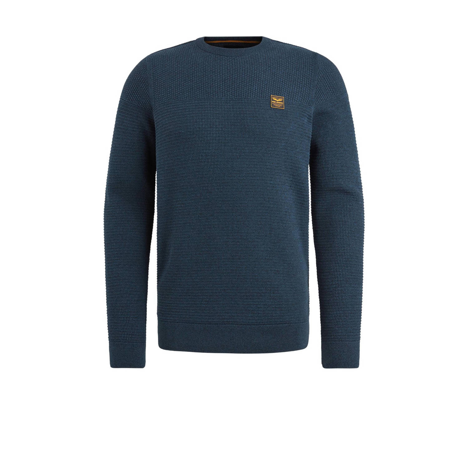 PME Legend gebreide trui donkerblauw