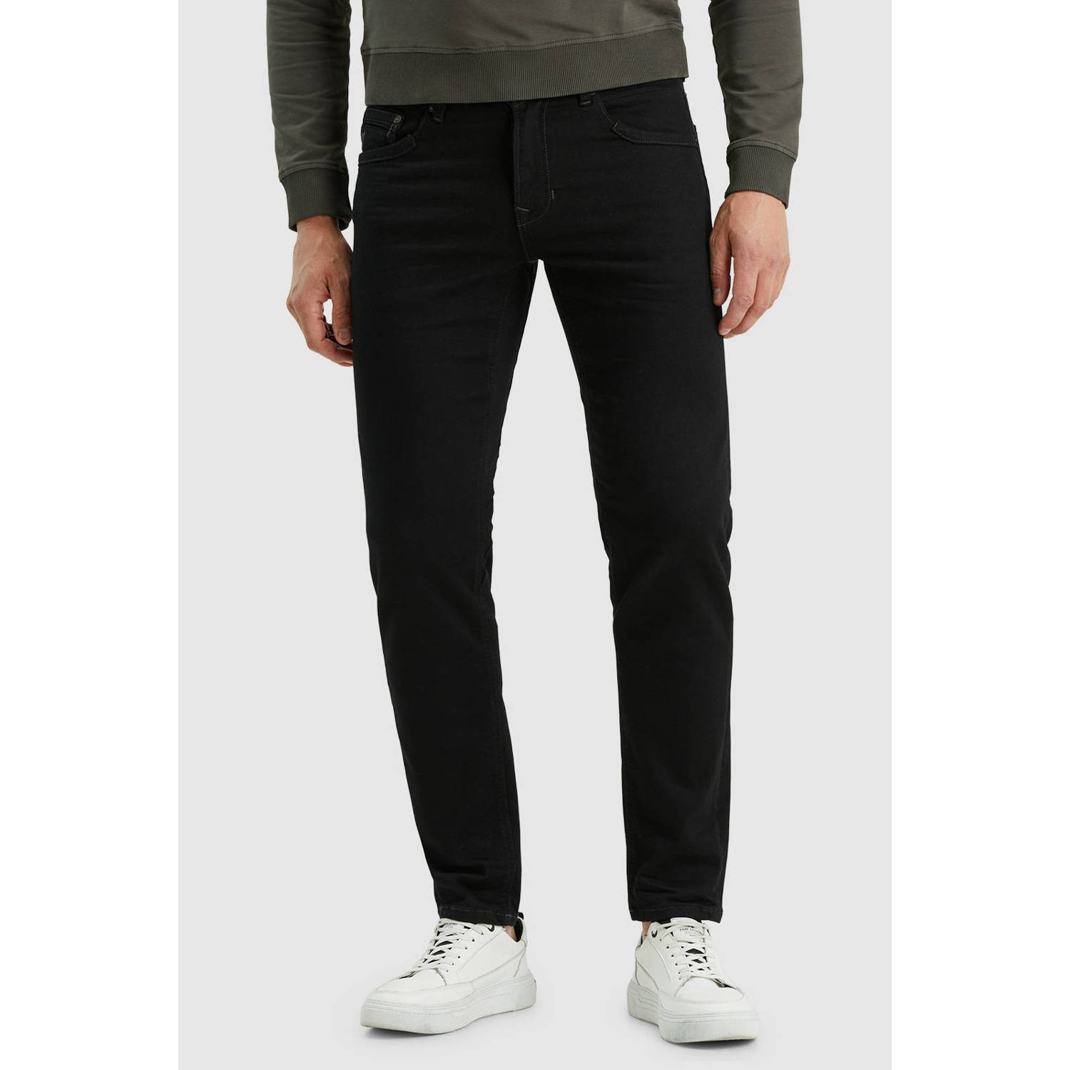 PME Legend Zwarte Denim Tailwheel Stay Jeans Blue Heren