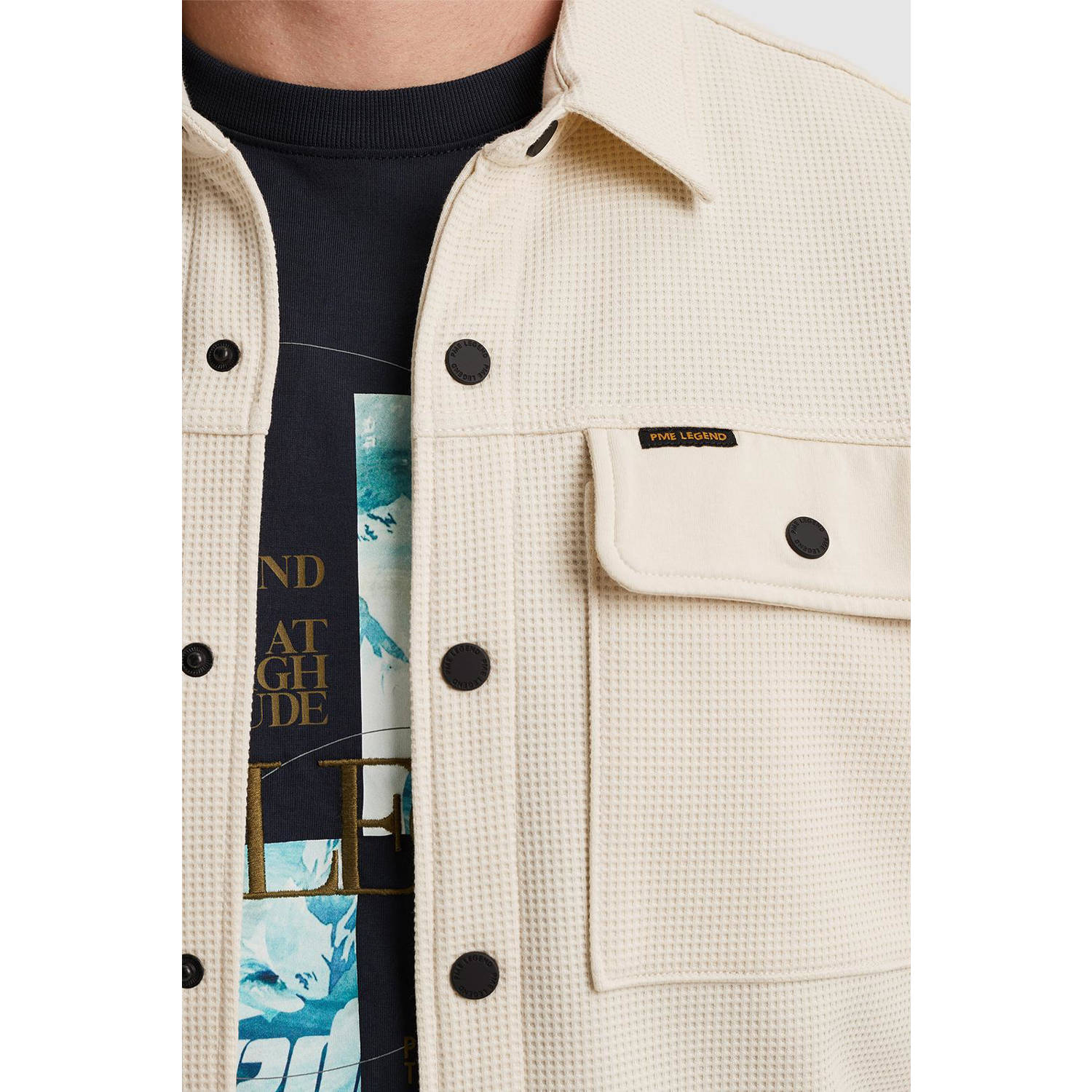 PME Legend overshirt ecru