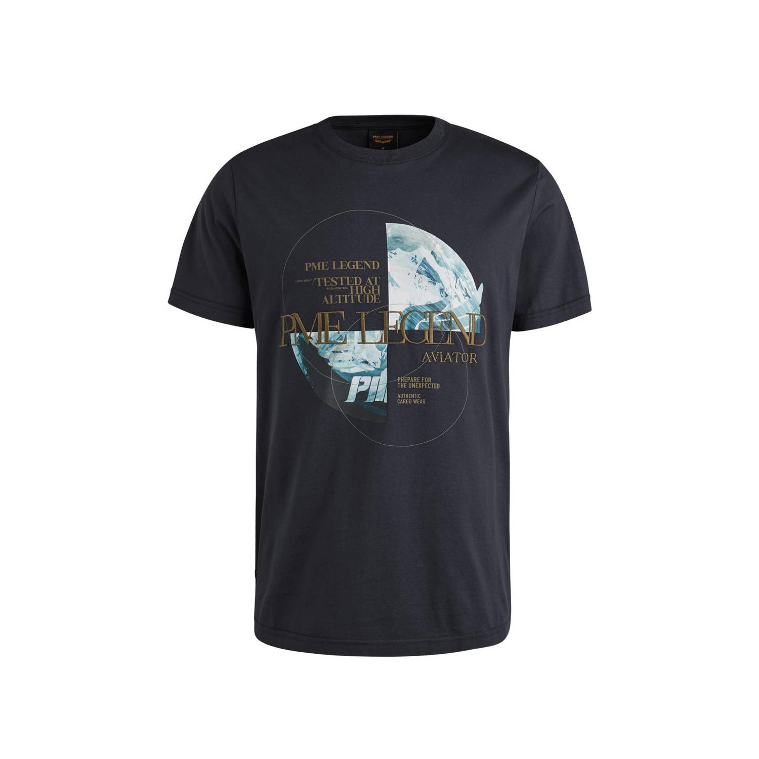 PME Legend t-shirt donkerblauw