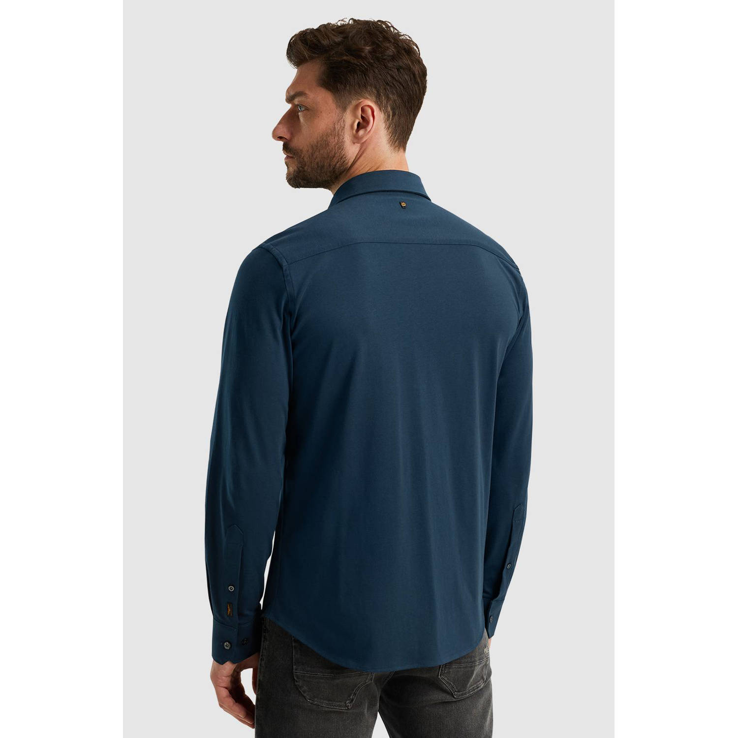 PME Legend zakelijk overhemd blauw