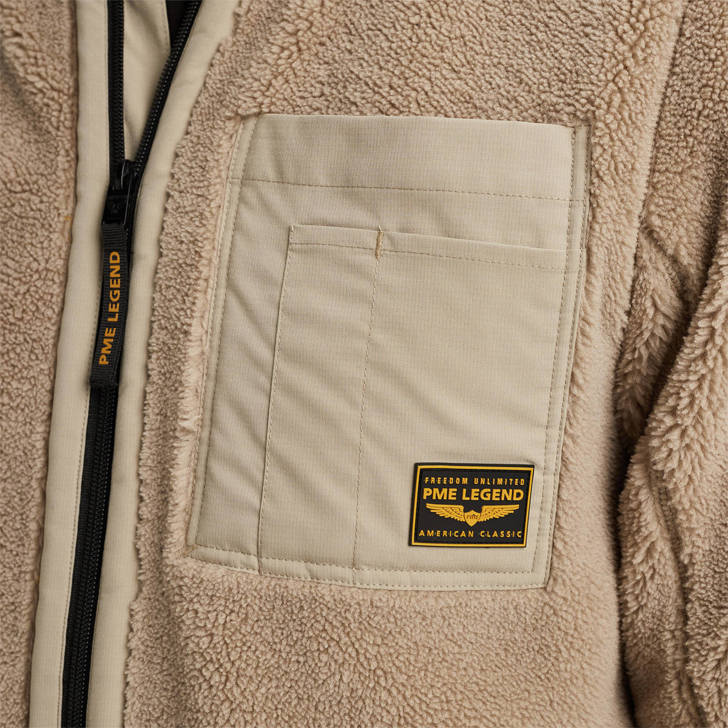 PME Legend gevoerd vest beige