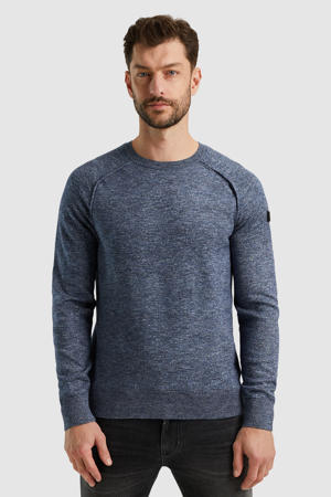 gebreide trui blauw