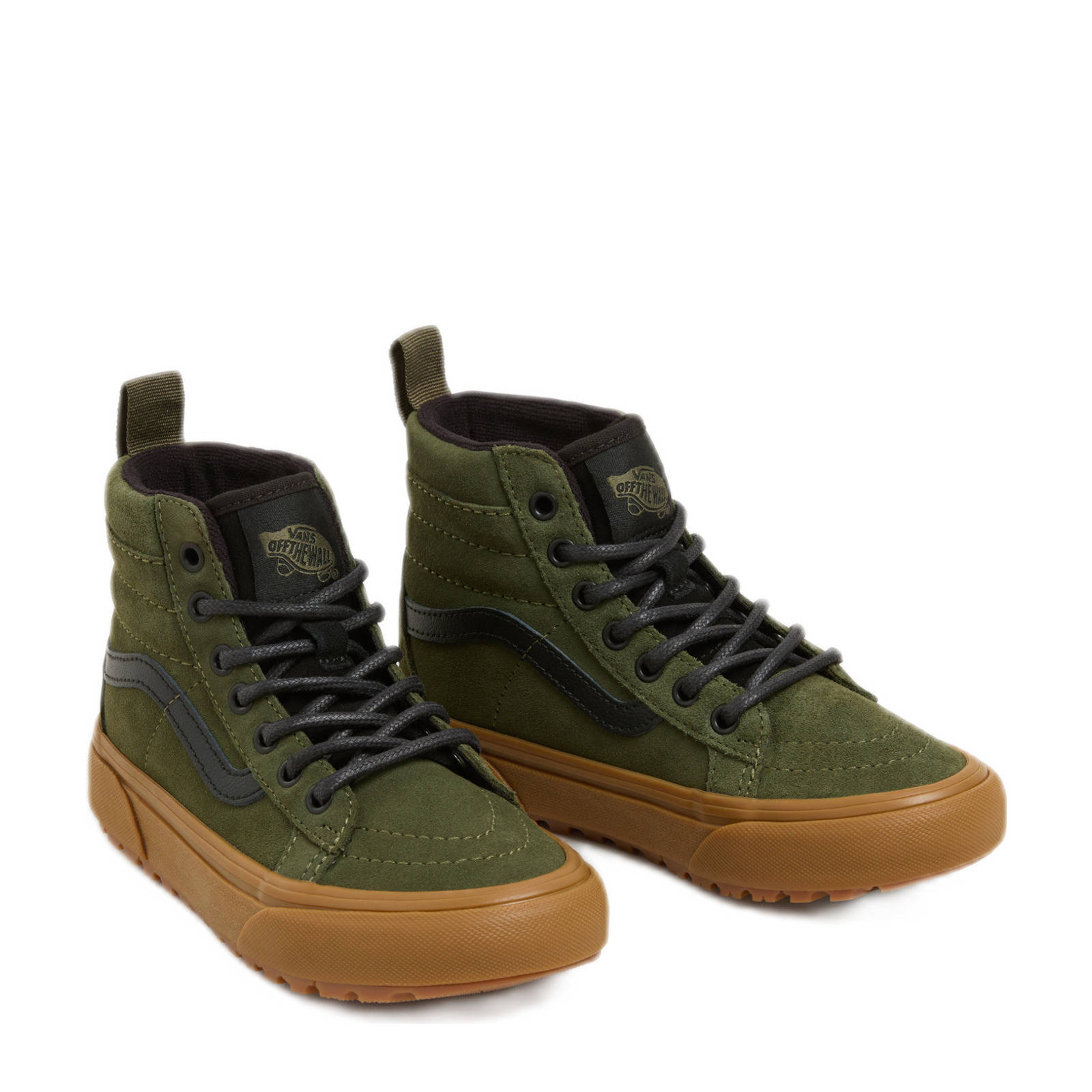vans sk8 hi olive