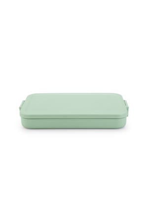 Make & Take lunchbox - Plat - Kunststof - Jade Green