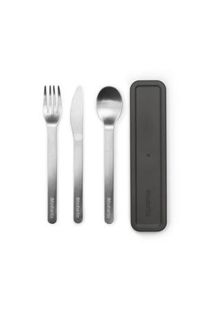 Make & Take bestekset - 3-delig - Dark Grey