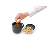 thumbnail: Brabantia Make & Take soepbeker 0,6 liter, kunststof - Dark Grey
