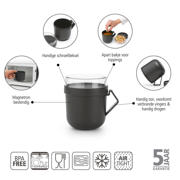 thumbnail: Brabantia Make & Take soepbeker 0,6 liter, kunststof - Dark Grey