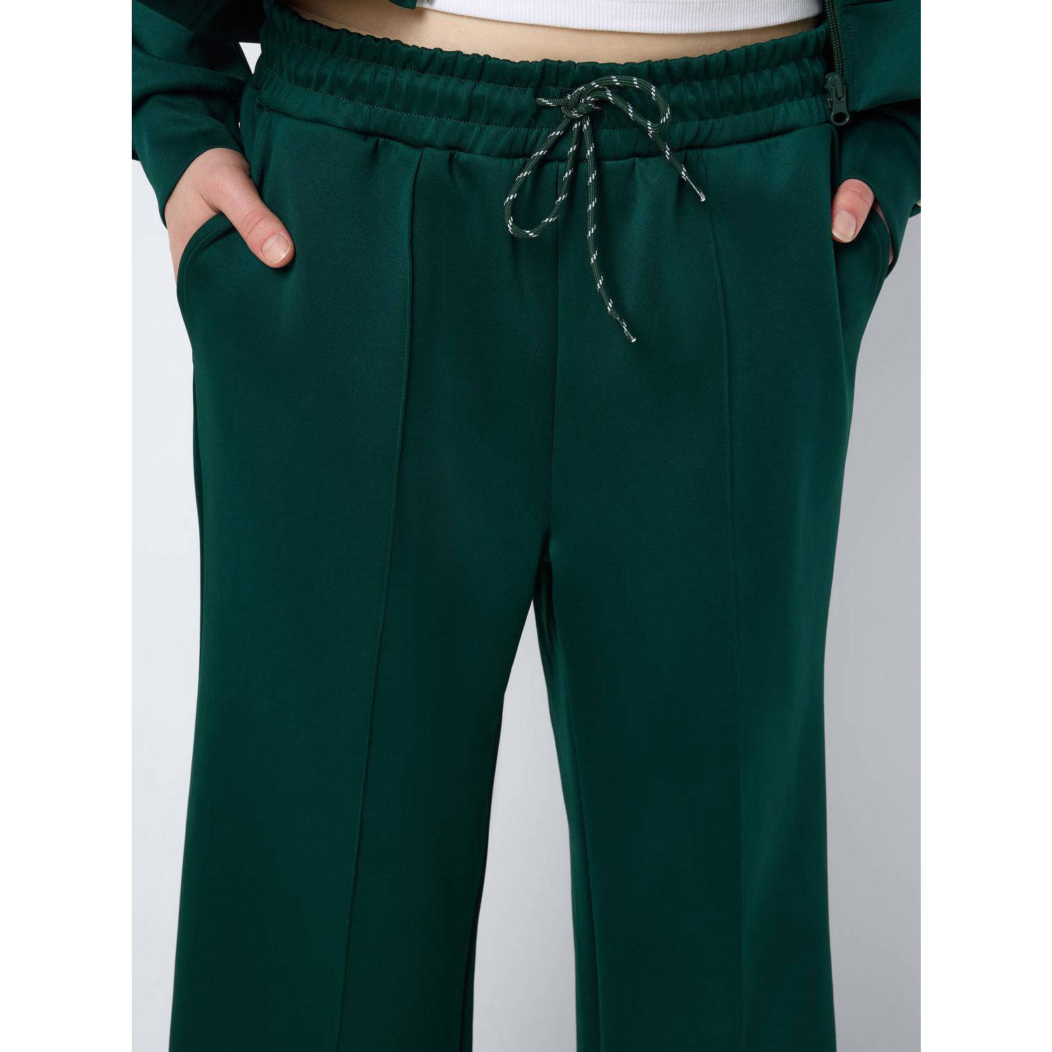 NOISY MAY loose fit broek groen
