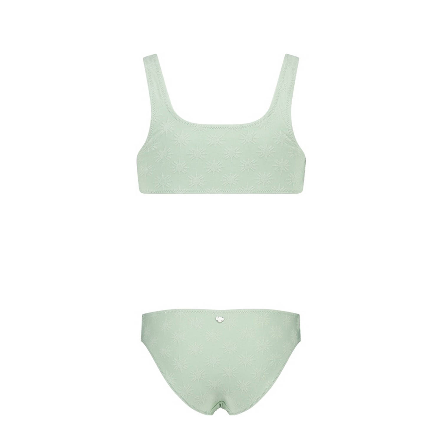 America Today crop bikini mintgroen