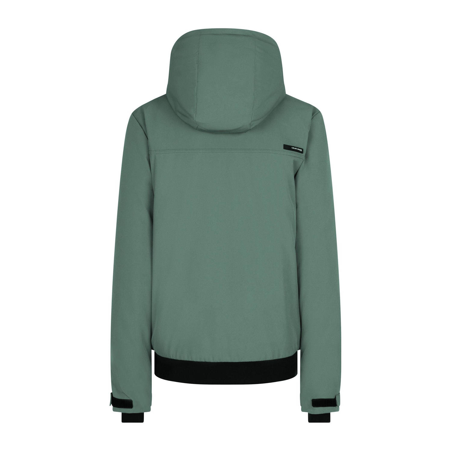 Indian Blue Jeans softshell jas winter zachtgroen