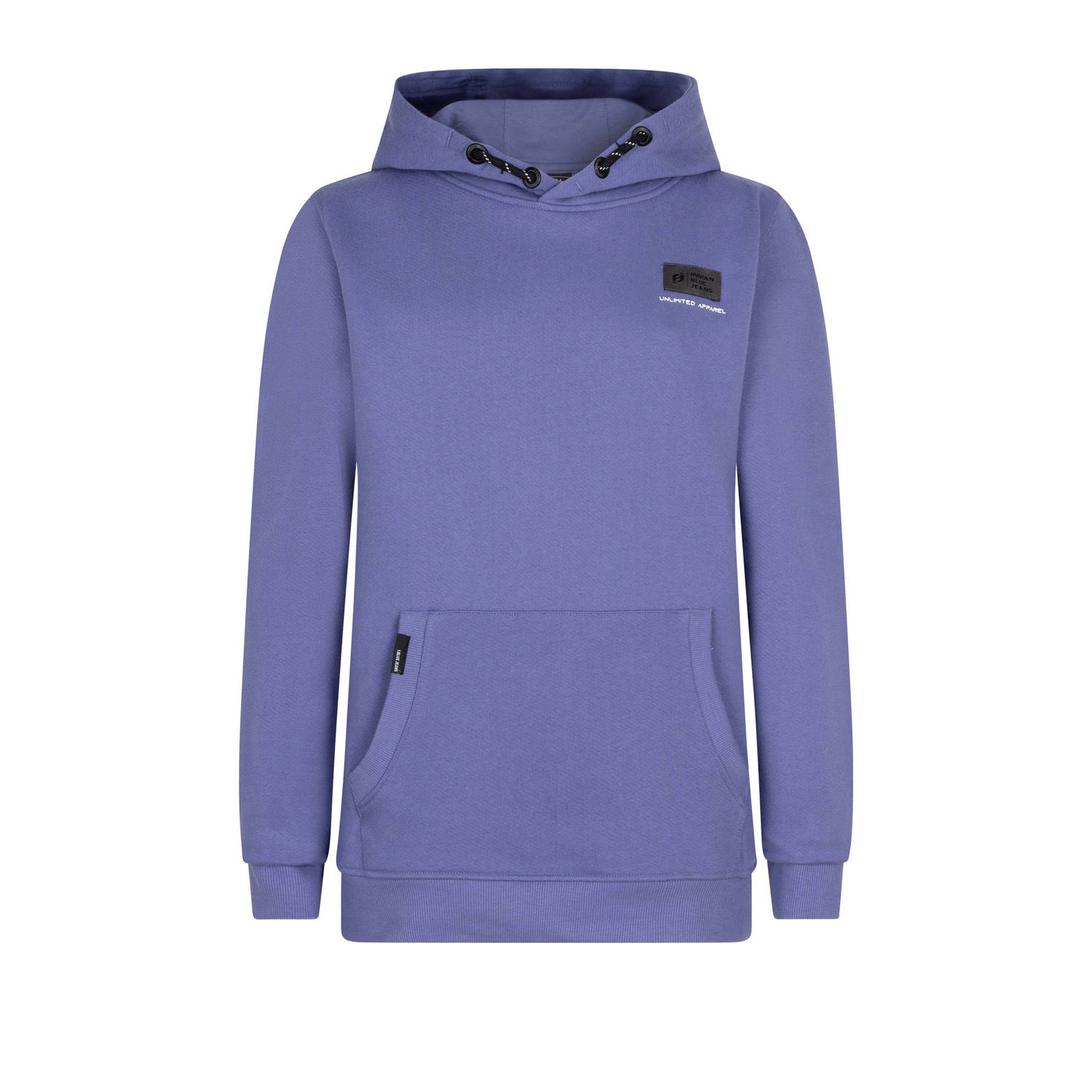 Indian Blue Jeans hoodie met backprint paars
