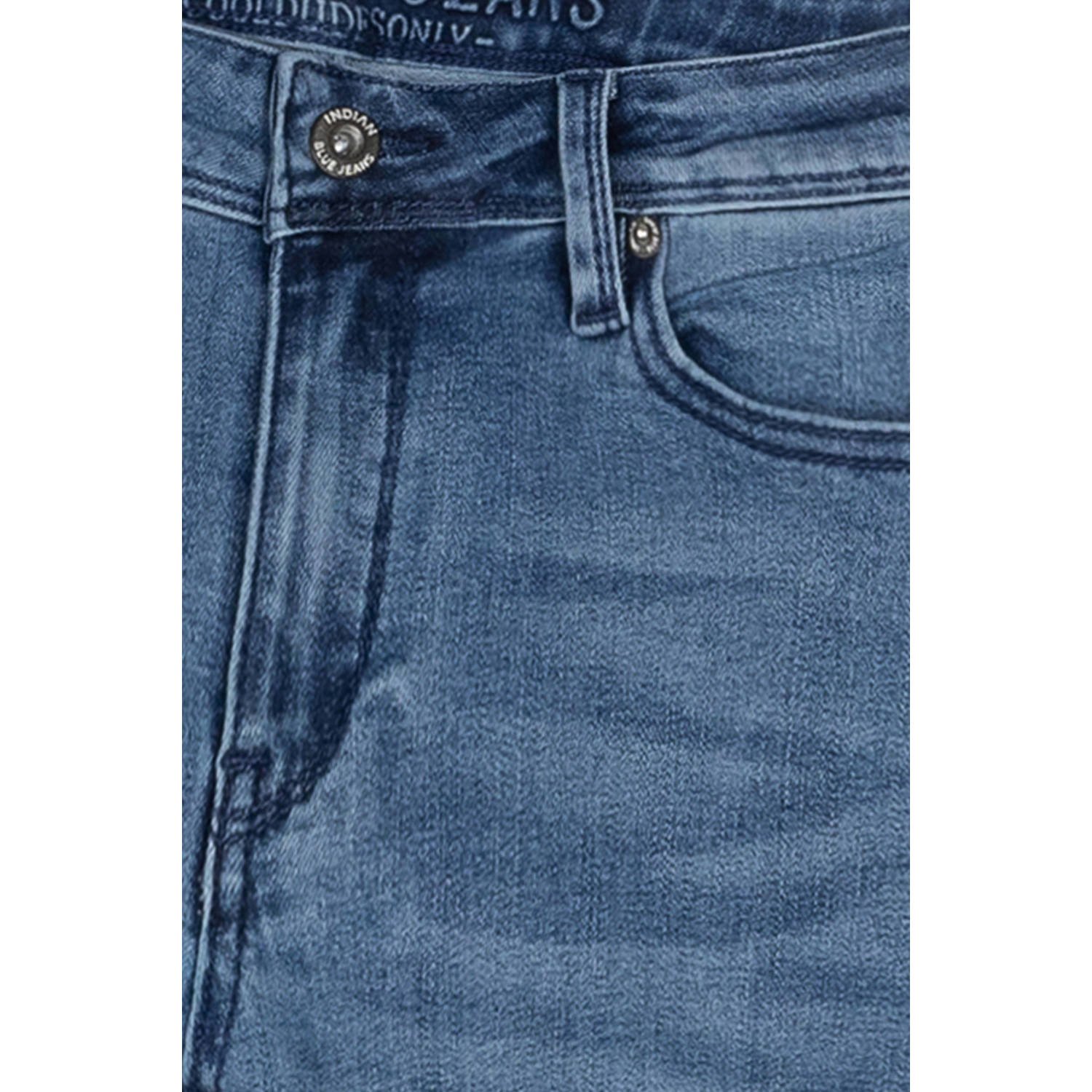 Indian Blue Jeans skinny jeans medium blue denim