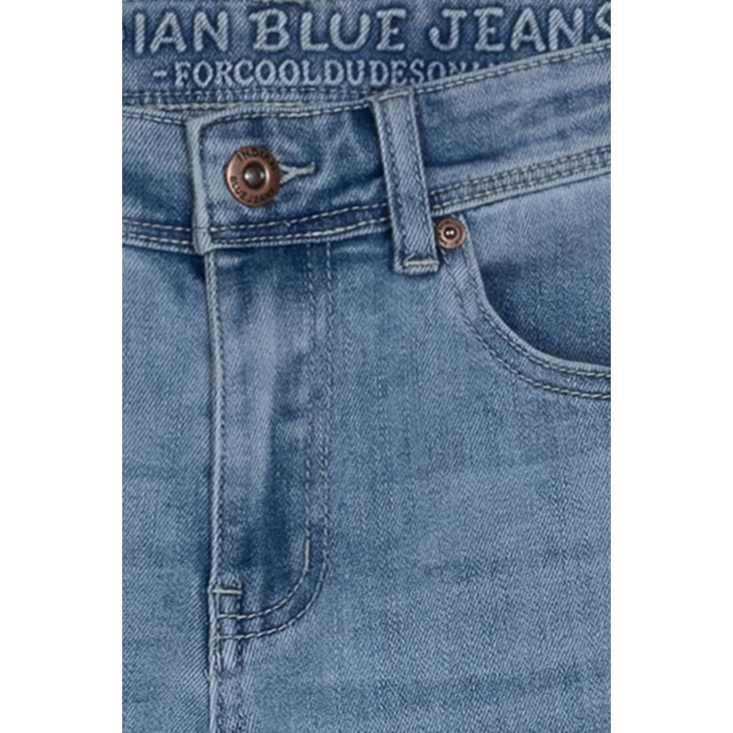 Indian Blue Jeans straight leg jeans light blue denim