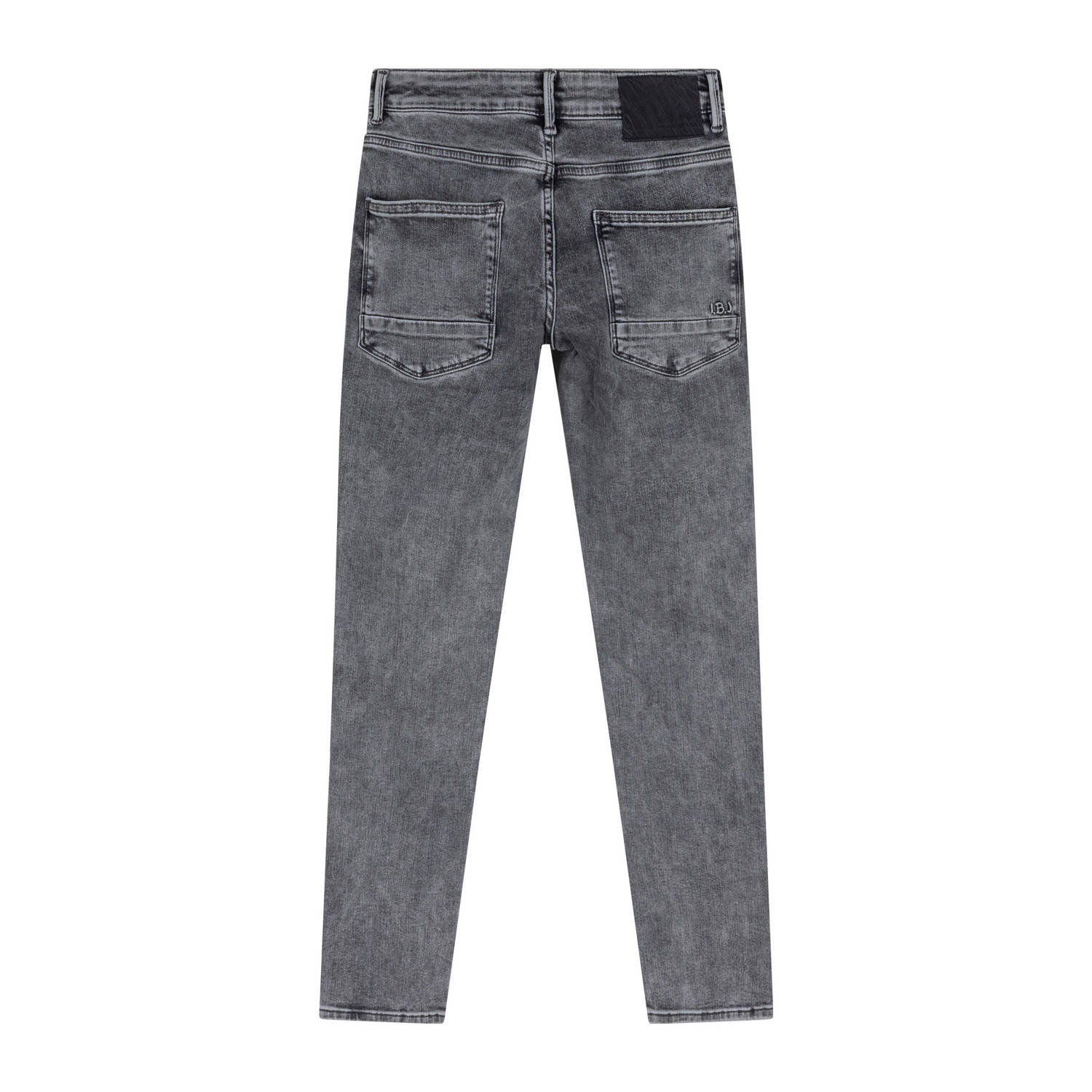 Indian Blue Jeans straight leg fit jeans grey denim