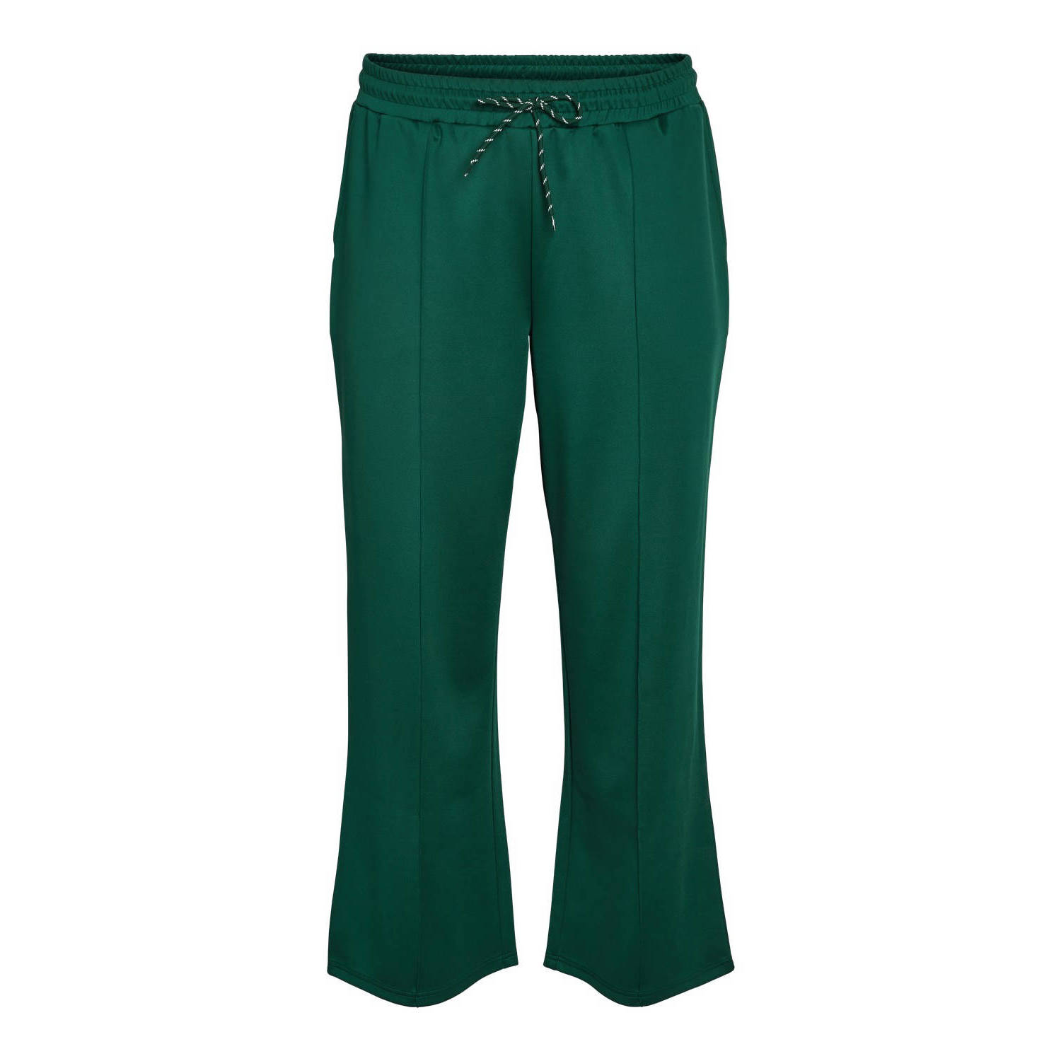 NOISY MAY Curve relaxed fit broek NMJENNA groen