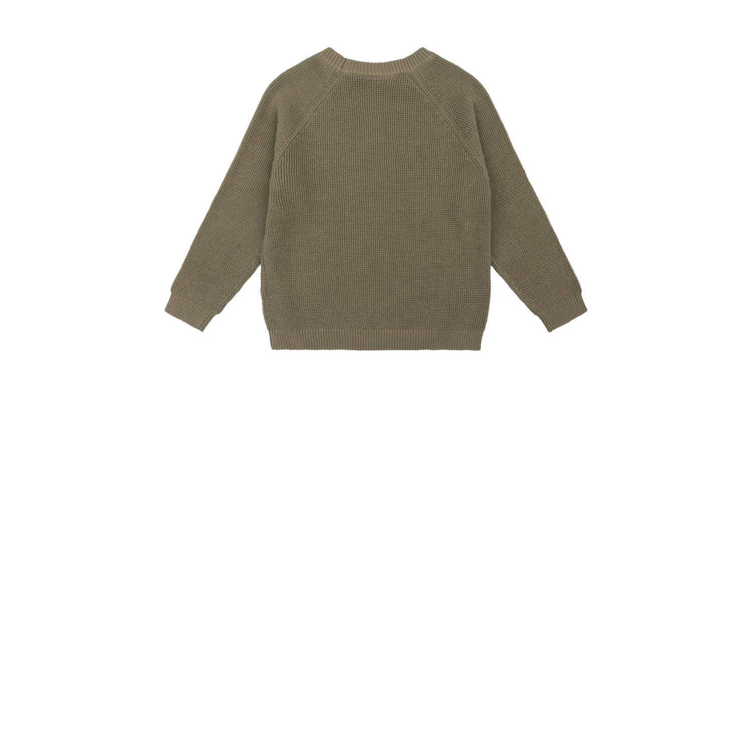 Daily7 gebreide trui groen