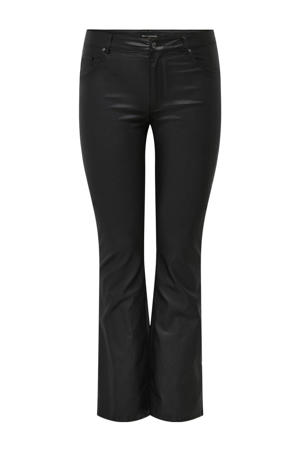 mid waist flared broek CARBLUSH zwart