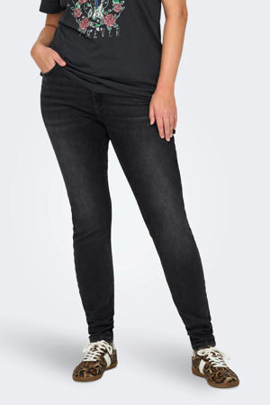 mid waist skinny jeans CARWILLY washed black