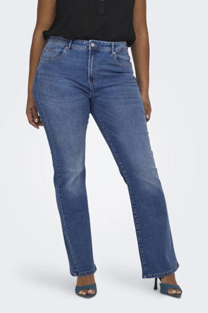 flared jeans blauw