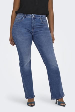 flared jeans blauw