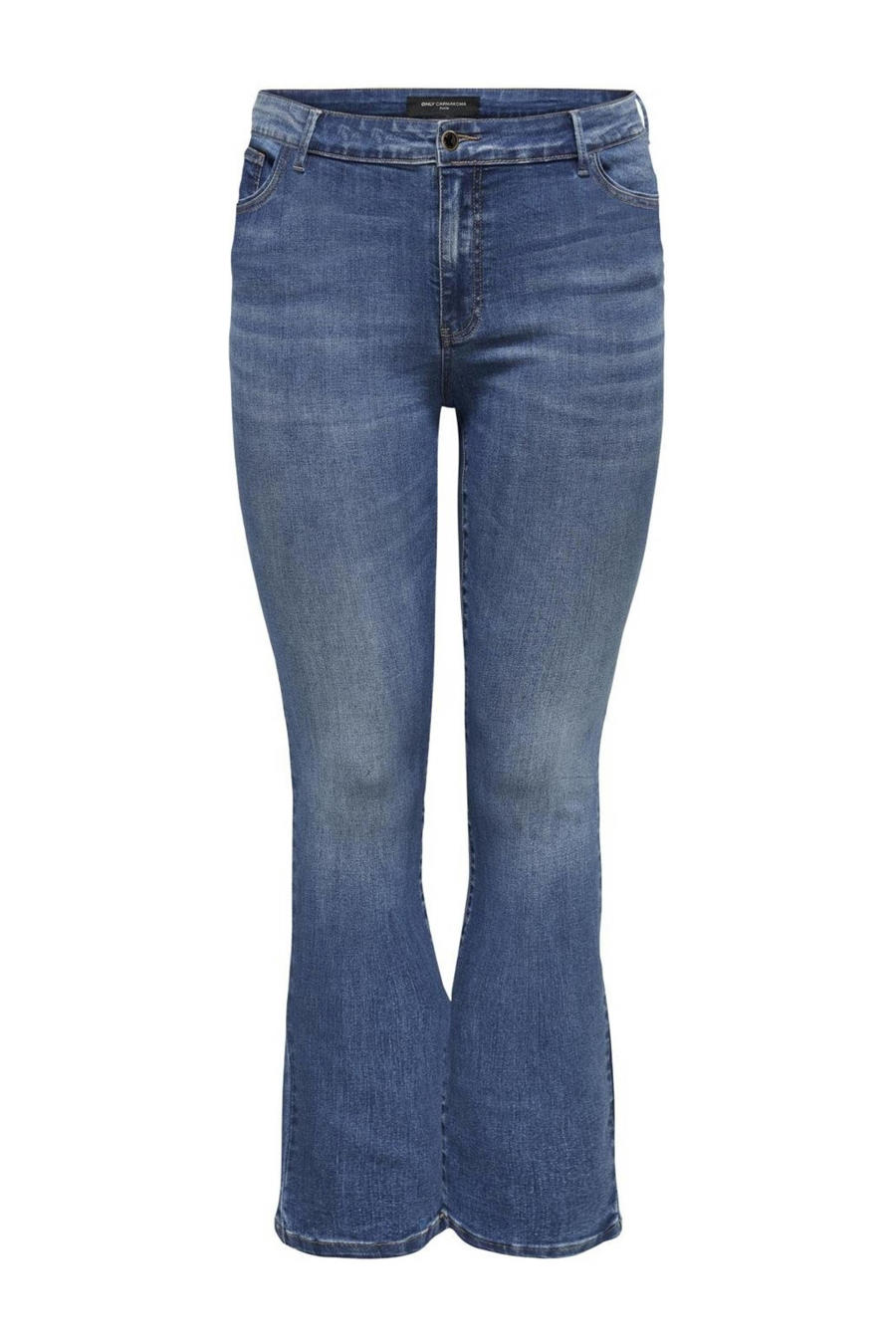 Zizzi SUPER AMY WITH HIGH WAIST - Slim fit jeans - blue denim/blauw Zizzi SUPER AMY WITH HIGH WAIST - Slim fit jeans - blue denim/blauw