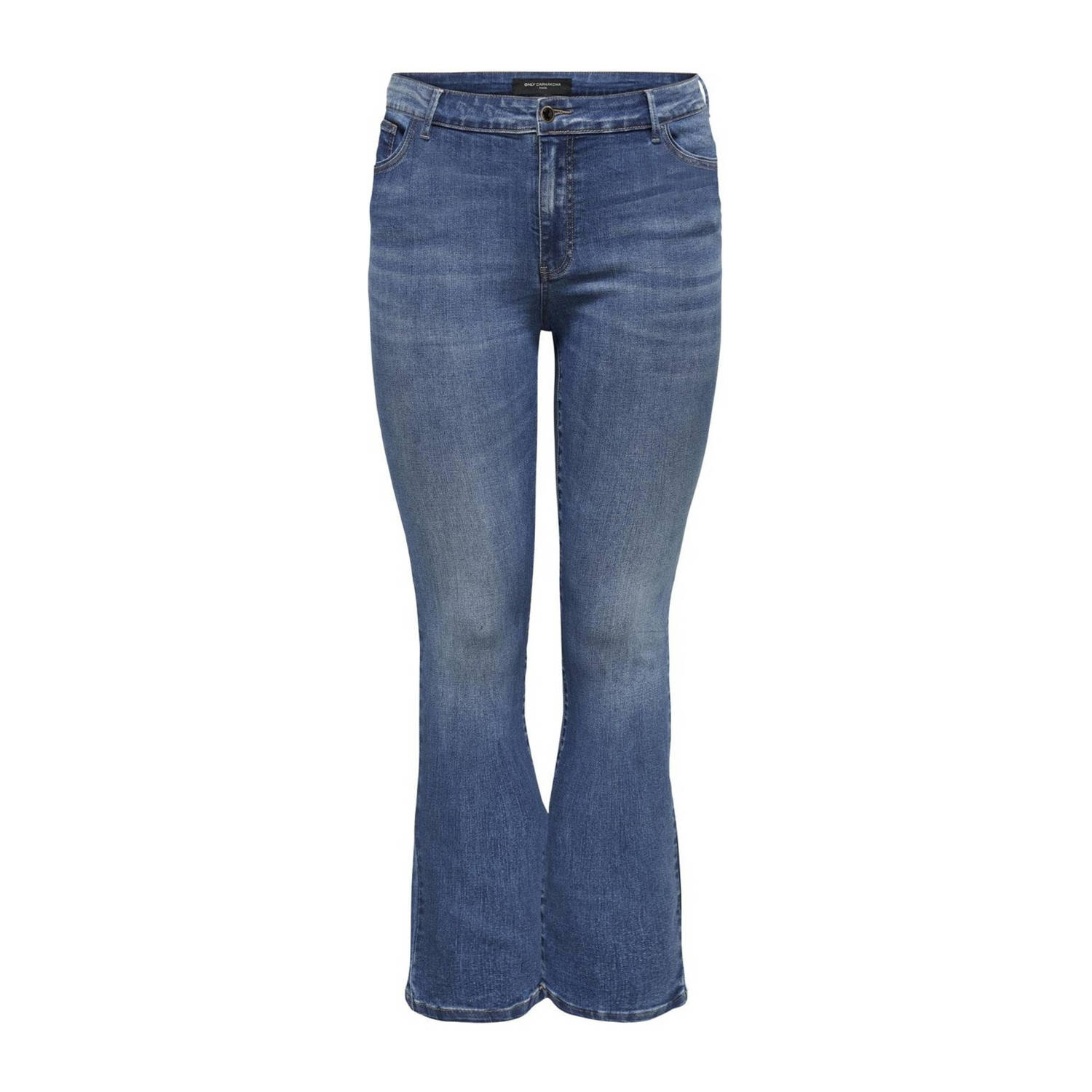 ONLY CARMAKOMA flared jeans blauw