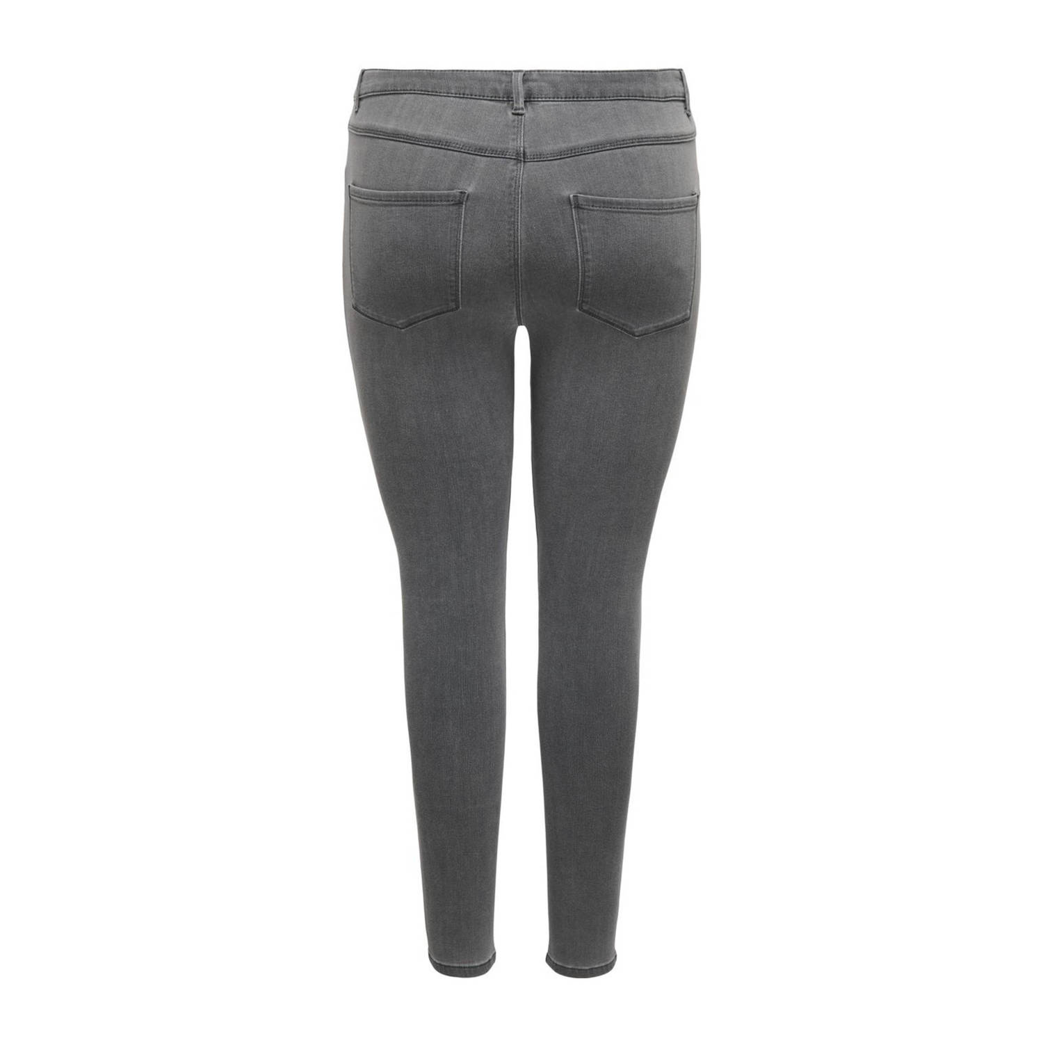 ONLY CARMAKOMA high waist skinny jeans CARTHUNDER medium grey denim