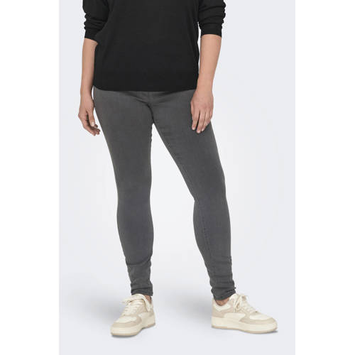 ONLY CARMAKOMA high waist skinny jeans CARTHUNDER medium grey denim afbeelding