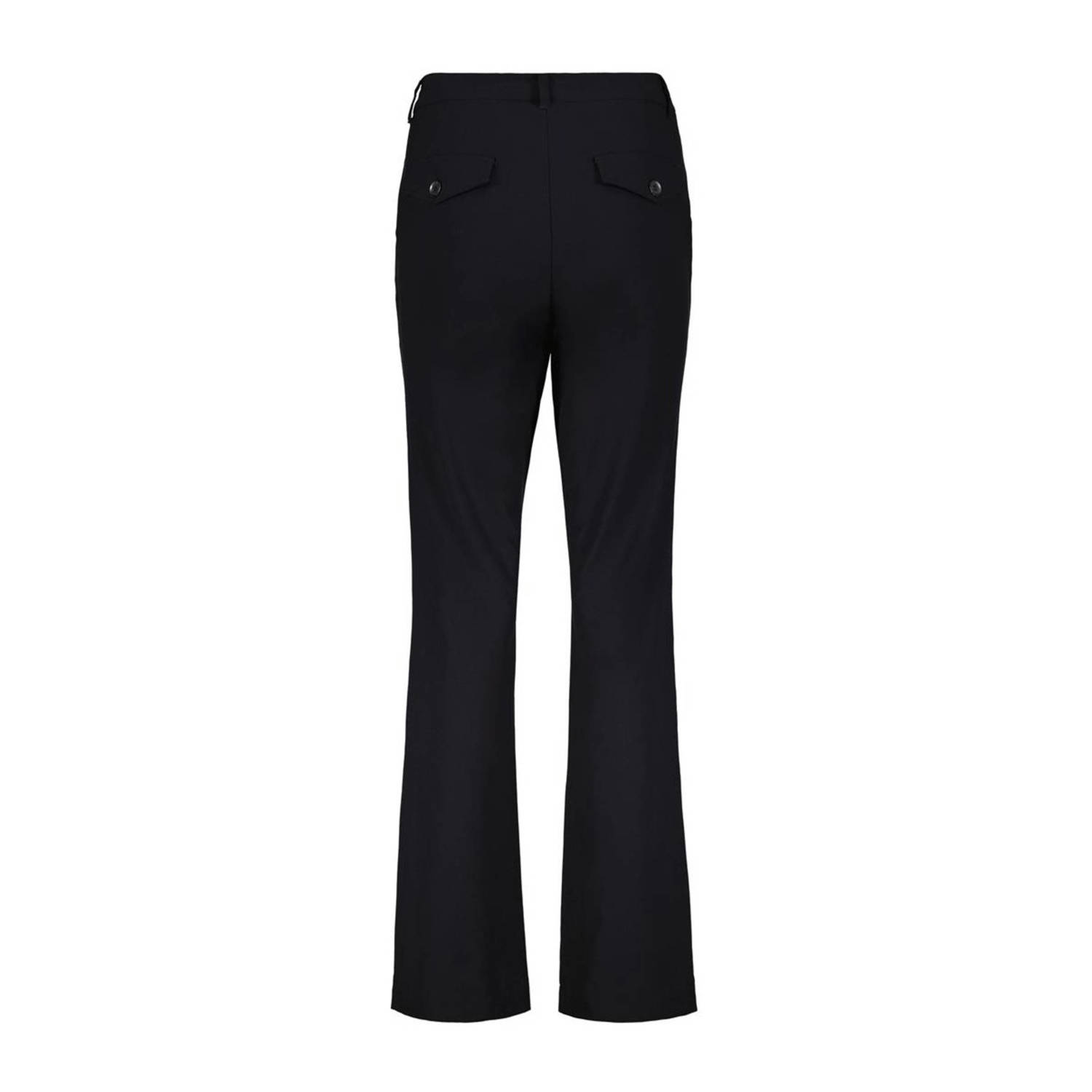 Didi travel slim fit broek zwart