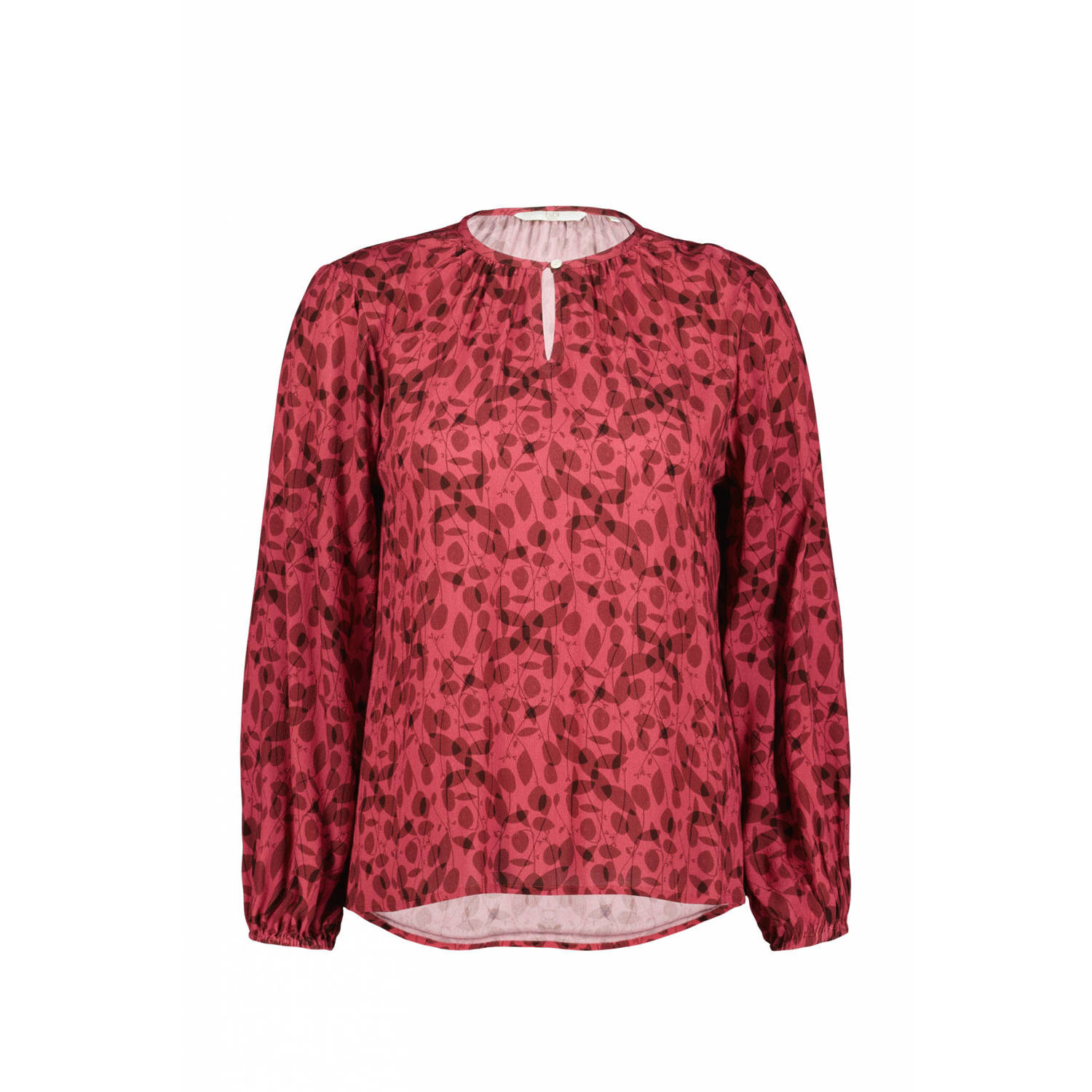 Didi top met all over print roze