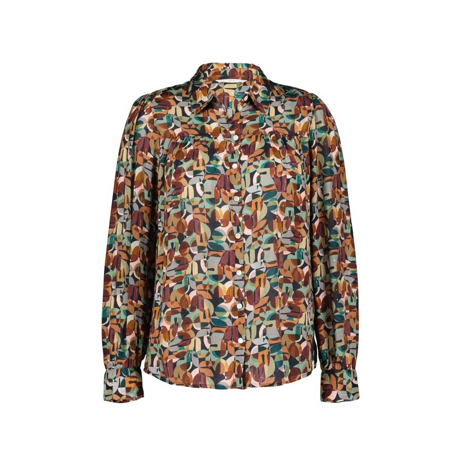 Didi blouse met all over print multi