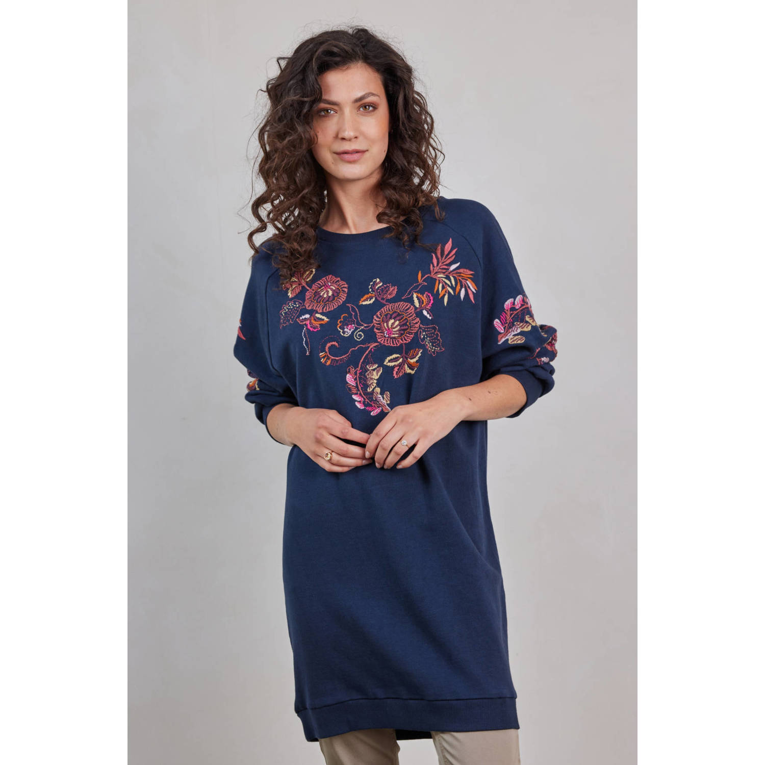 Didi sweatjurk donkerblauw