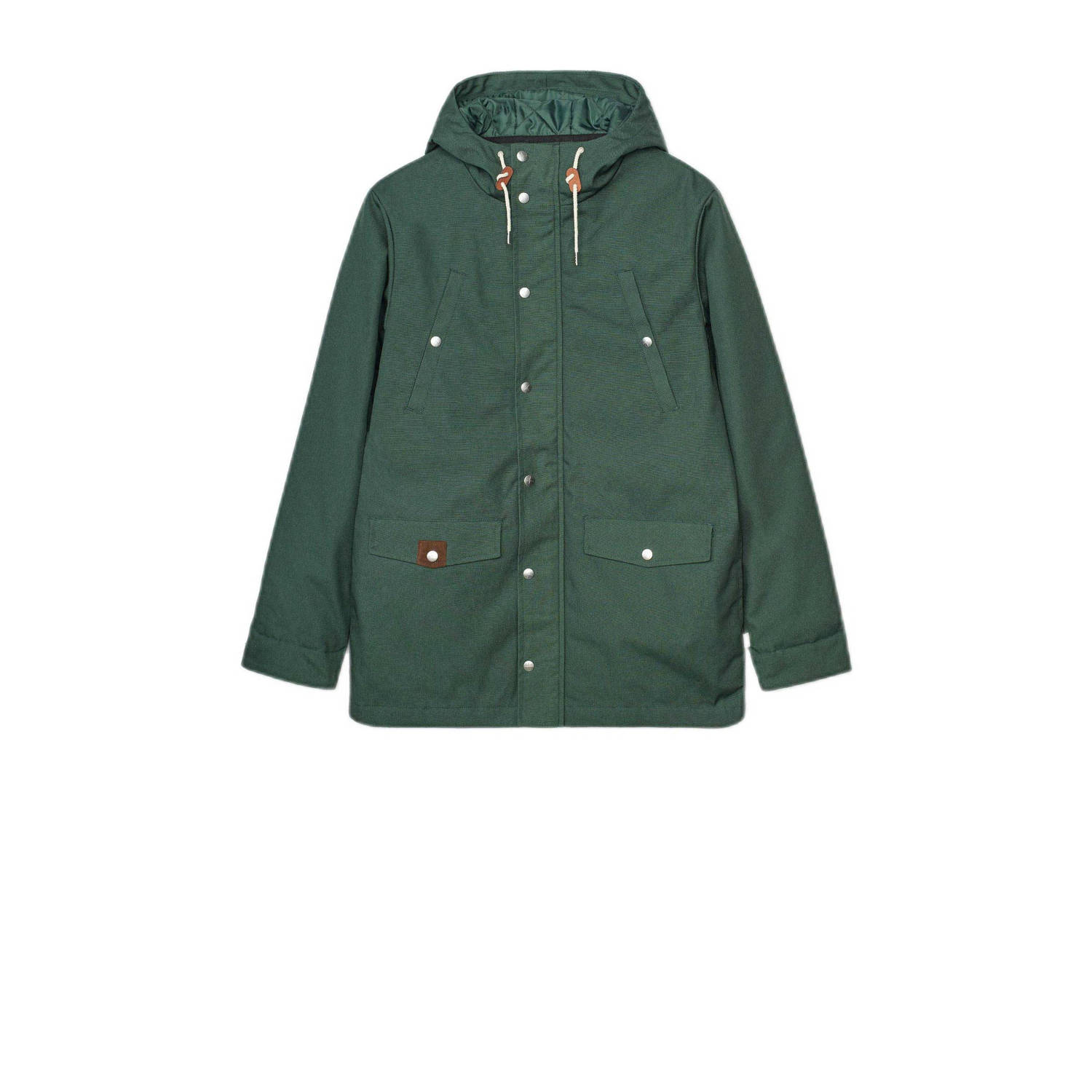 RVLT REVOLUTION parka donkergroen