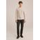 WE Fundamentals slim fit chino Billy donkergroen
