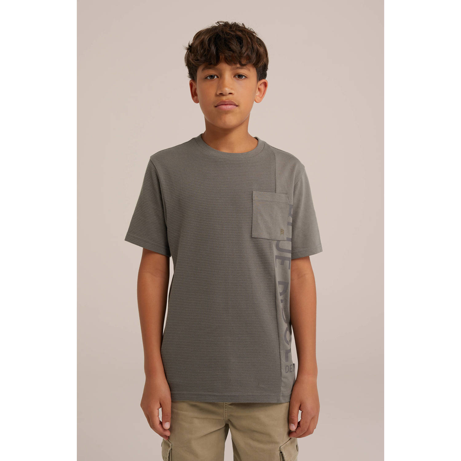 WE Fashion T-shirt bruin