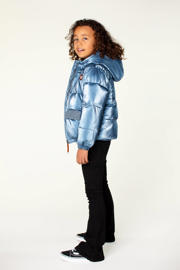 thumbnail: Moodstreet gewatteerde winterjas Julie zachtblauw